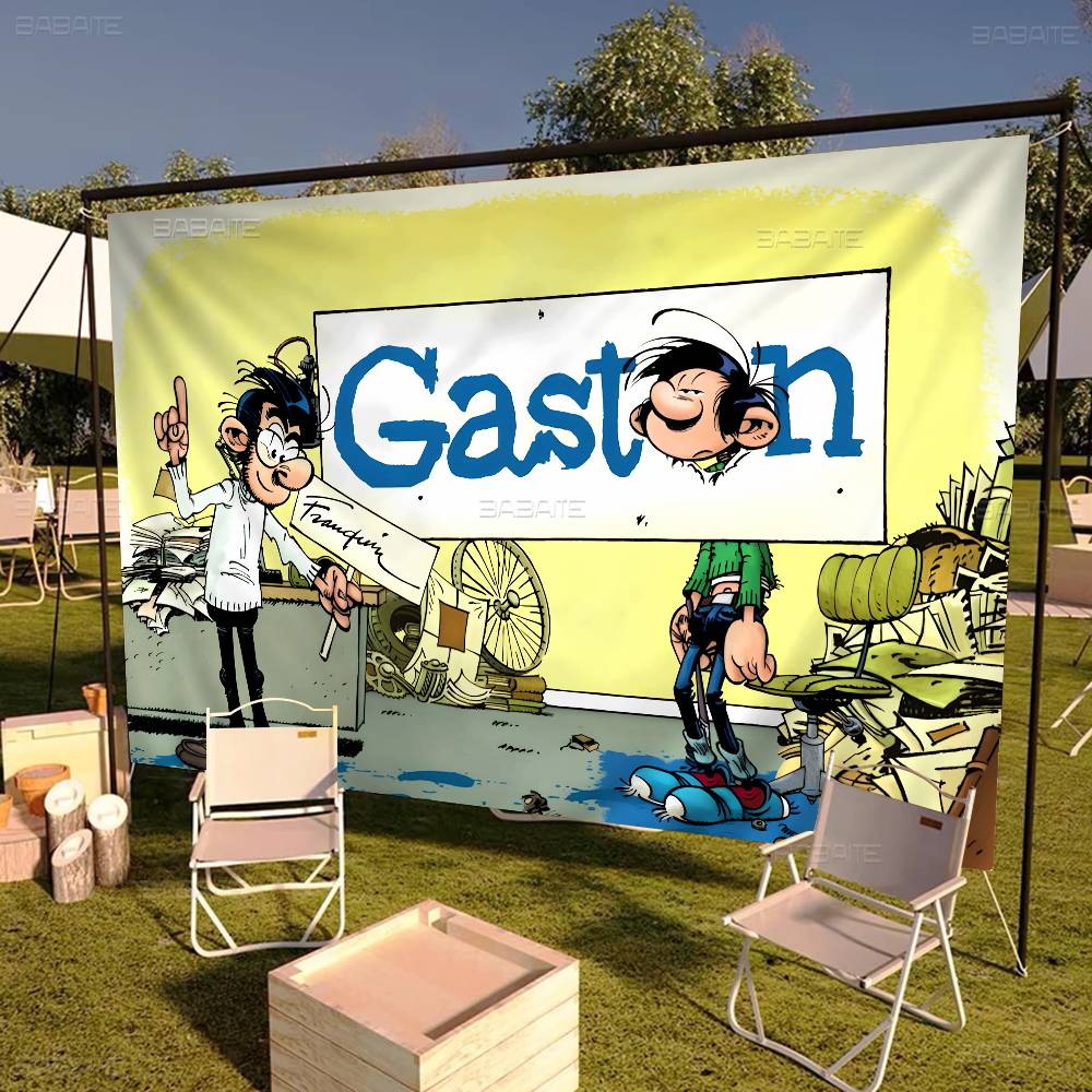 Commercial Banner Printing - G-Gaston Lagaffe Anime Gelişmiş Baskı Ticari