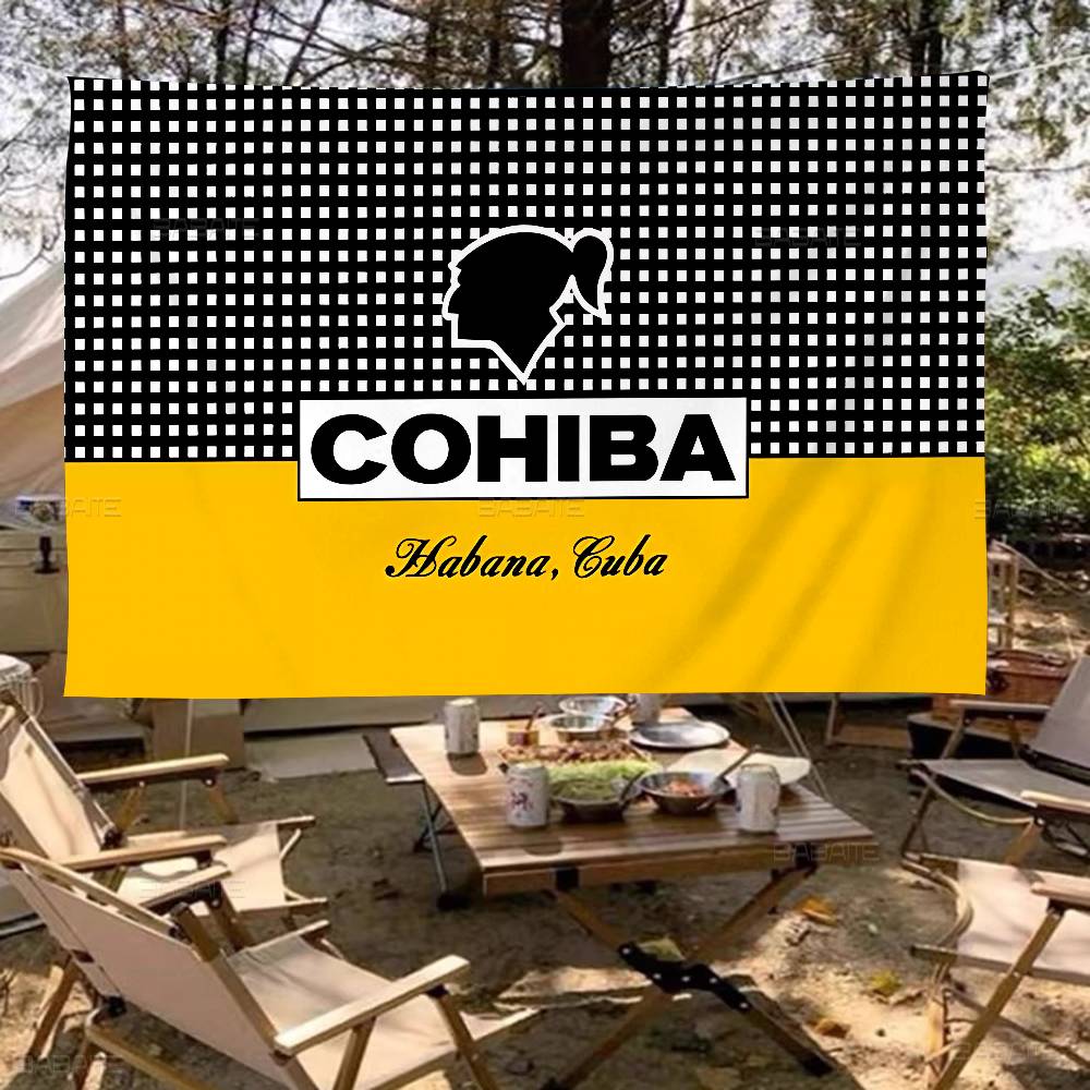 Commercial Banner Printing - C-Cohibas Sigara Gelişmiş Baskı Ticari Reklam