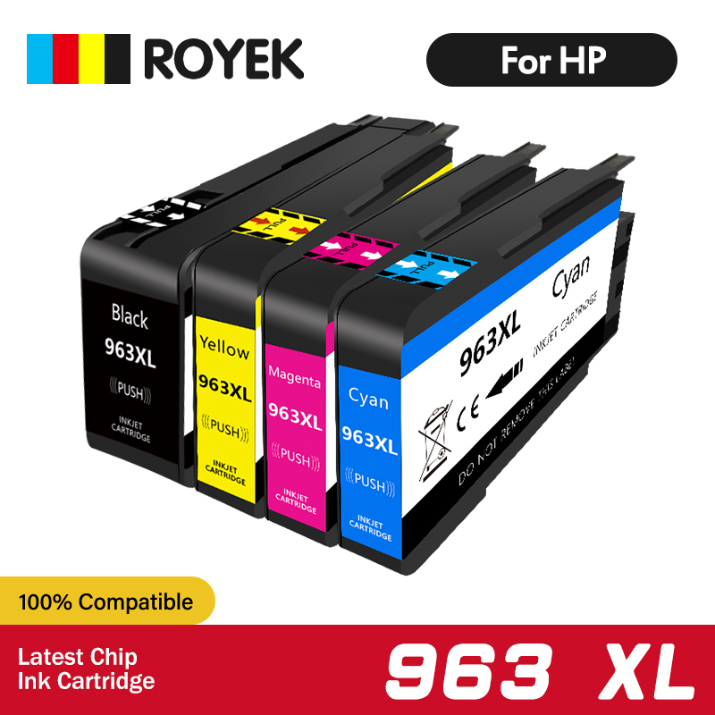 Solvent Printer Ink - ROYEK HP963 XL 963XL Uyumlu Mürekkep