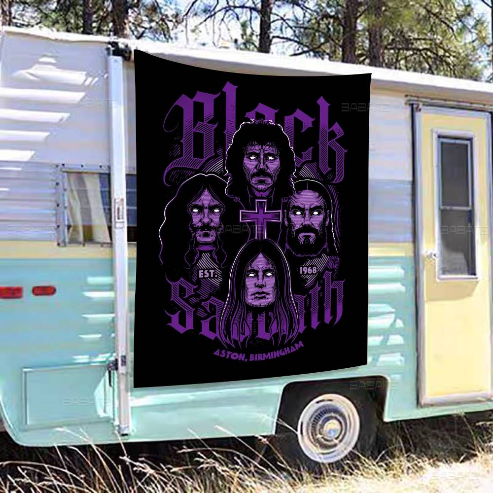 Black Sabbath Heavy Metal Geli - Commercial Banner Printing incelemesi ve fiyatı