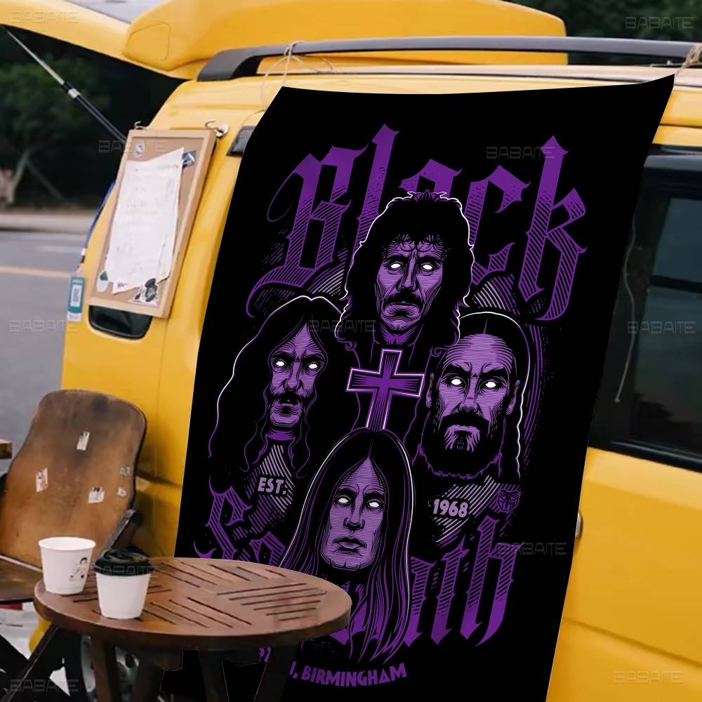 Black Sabbath Heavy Metal Geli - Commercial Banner Printing incelemesi ve fiyatı