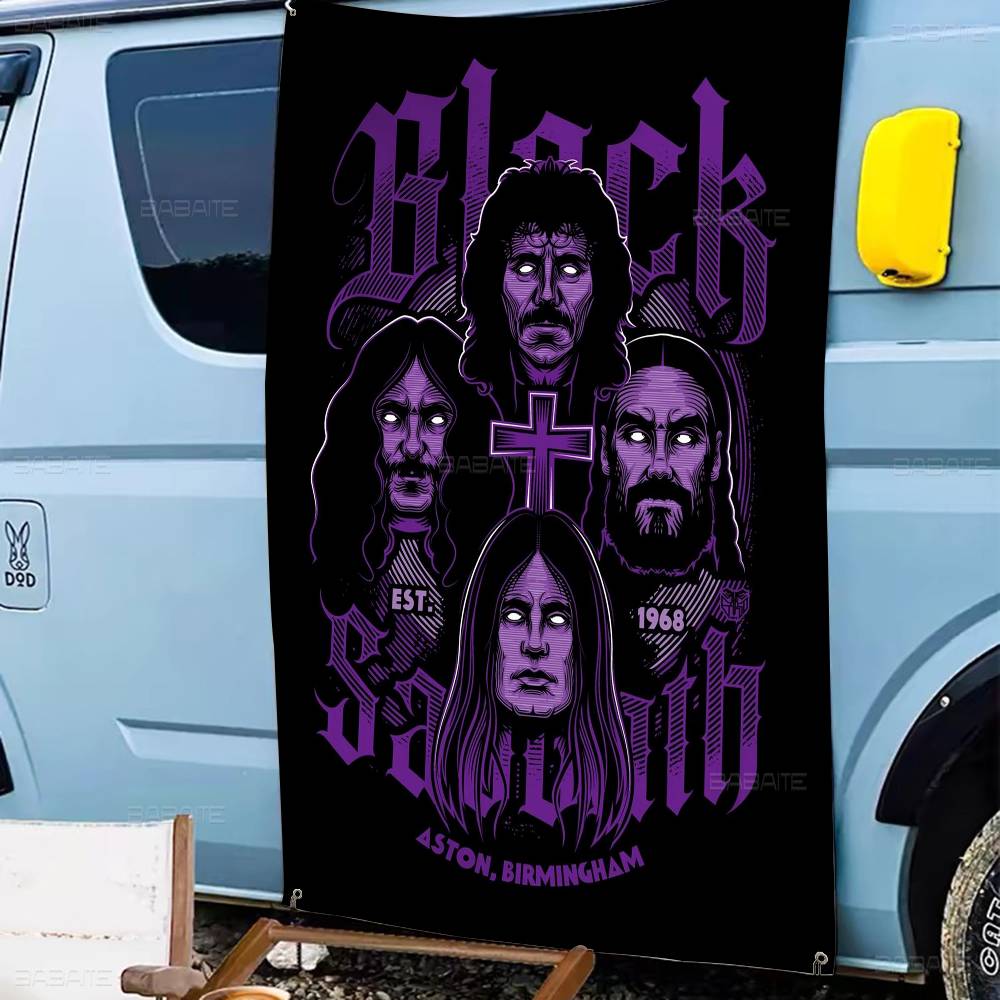 Black Sabbath Heavy Metal Geli - Commercial Banner Printing incelemesi ve fiyatı