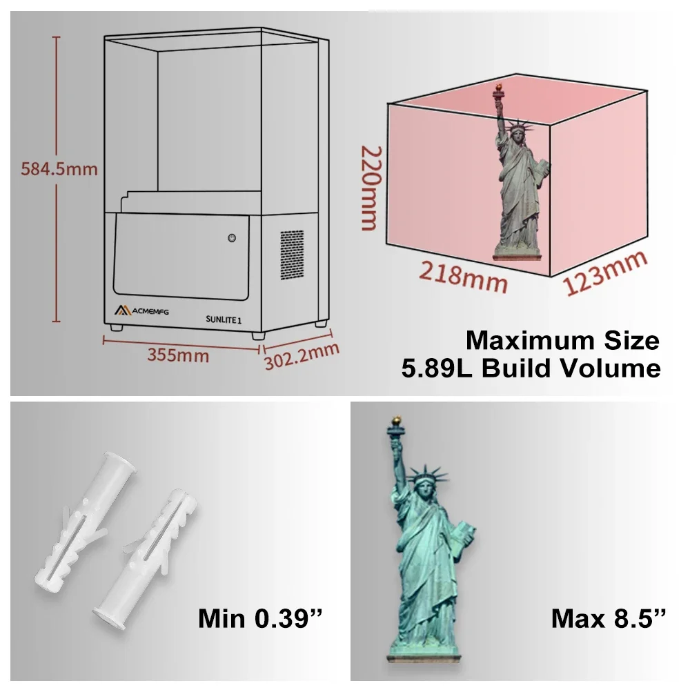 2025 Toptan 3D Yazıcı Aksiyon  - Commercial Resin Printing incelemesi ve fiyatı