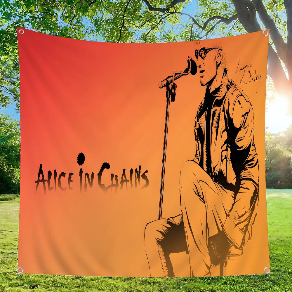 Retro Müzik Alice In Chains Ge - Commercial Banner Printing incelemesi ve fiyatı