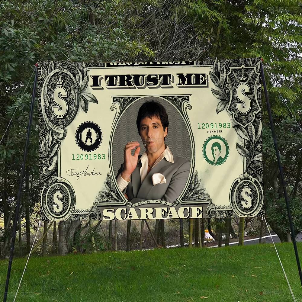 Retro S-Scarface Gelişmiş Bask - Commercial Banner Printing incelemesi ve fiyatı