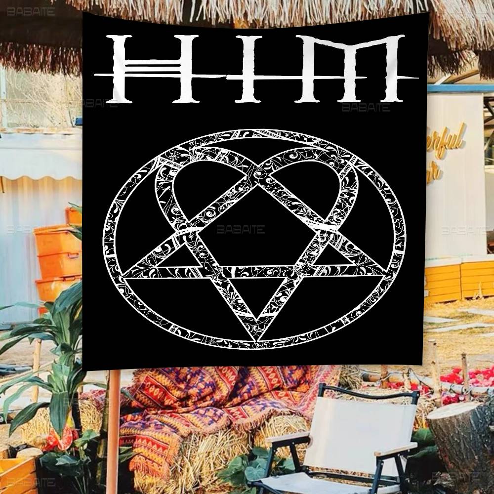 Rock H-HIM Band Gelişmiş Baskı - Commercial Banner Printing incelemesi ve fiyatı